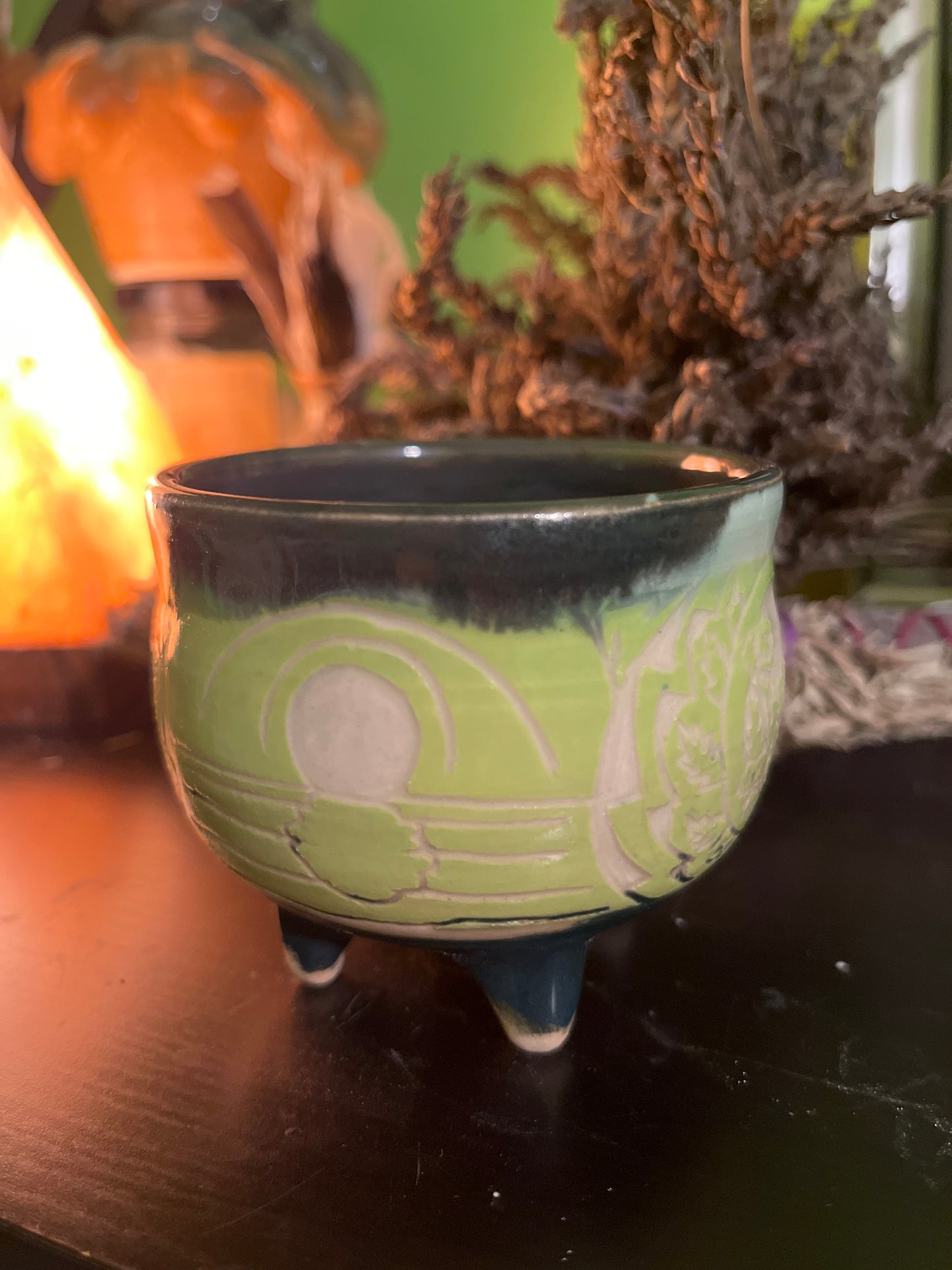 Yarrow-Plant Medicine Small Cauldron