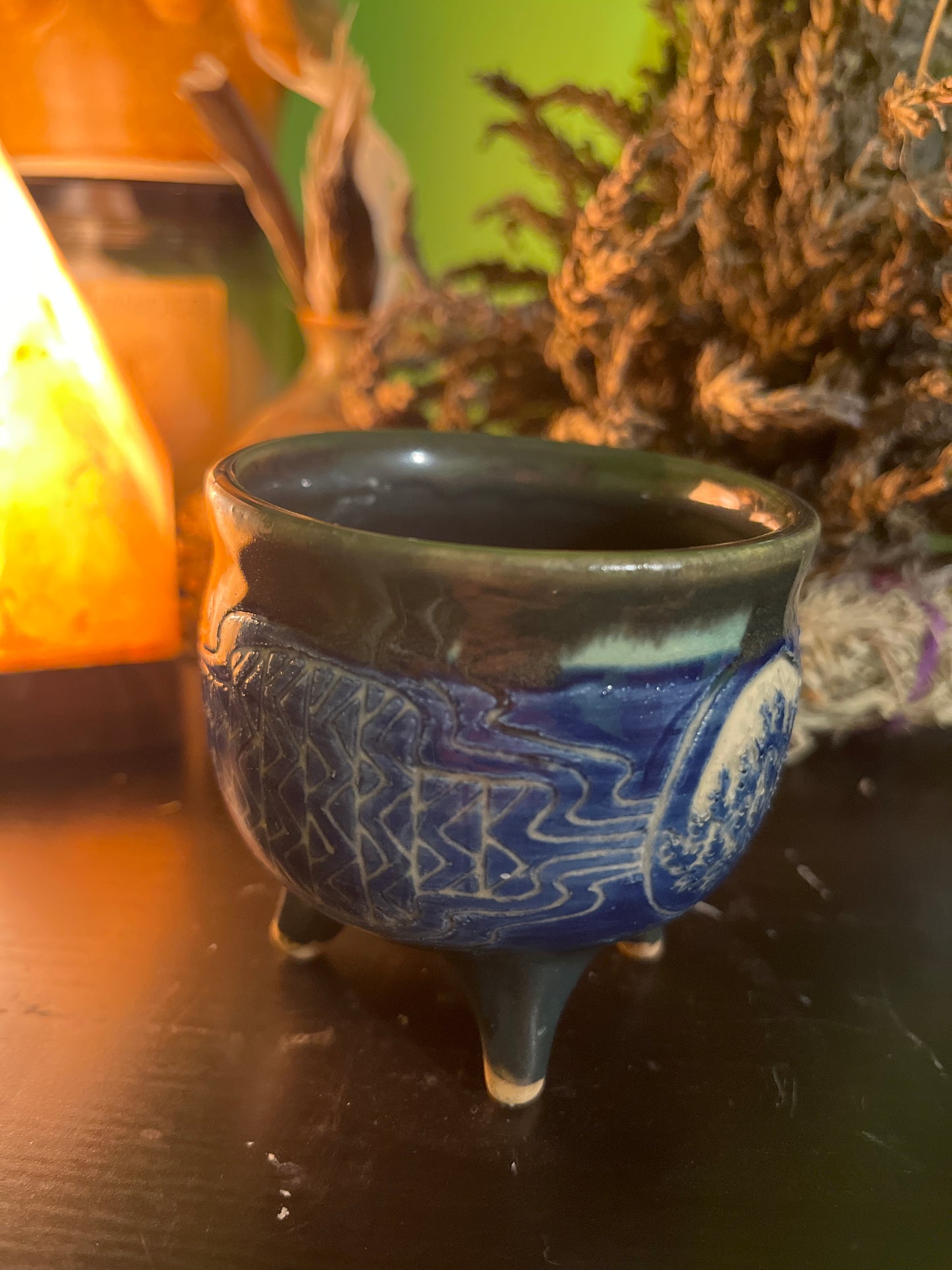 Sage-Plant Medicine Small Cauldron
