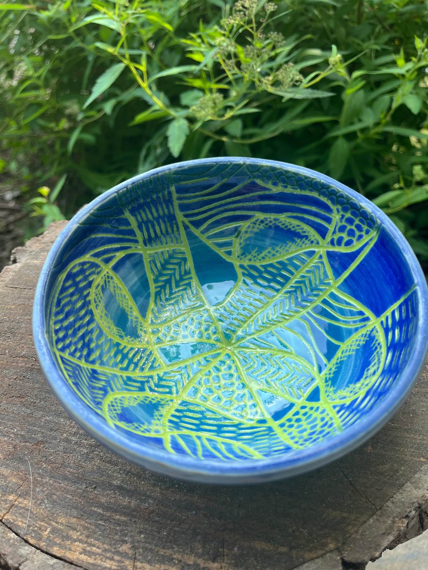 Small Blue Wander Bowl