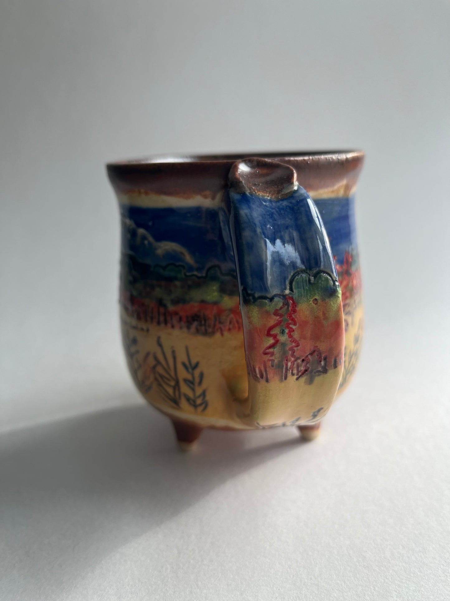 Autumn Fields Cauldron Mug