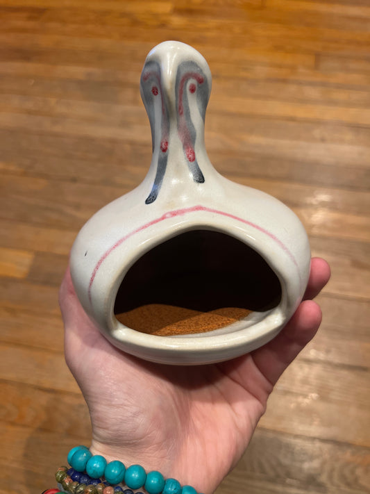 Owl Goddess Incense Holder