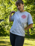 Find your path-Hand stamped Tee