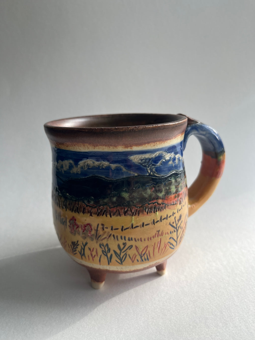 Autumn Fields Cauldron Mug