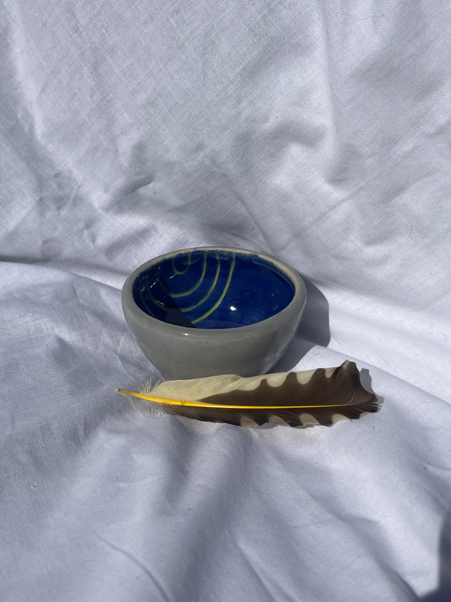 Blue Fern Bowl