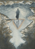 High Priestess-Hermit-Tower Triptych