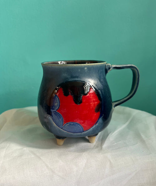 Abstract reality cauldron mug
