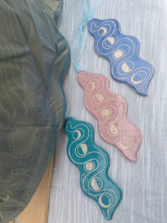 Snake Moon Ornaments