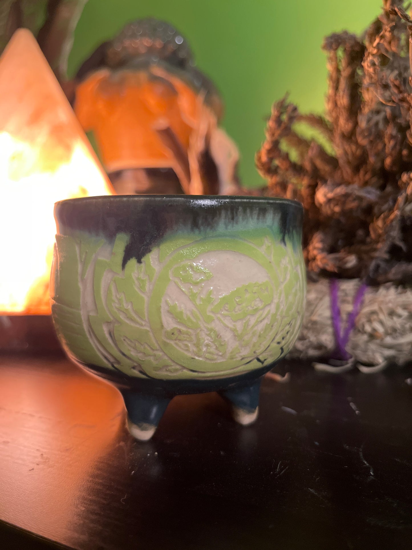 Yarrow-Plant Medicine Small Cauldron