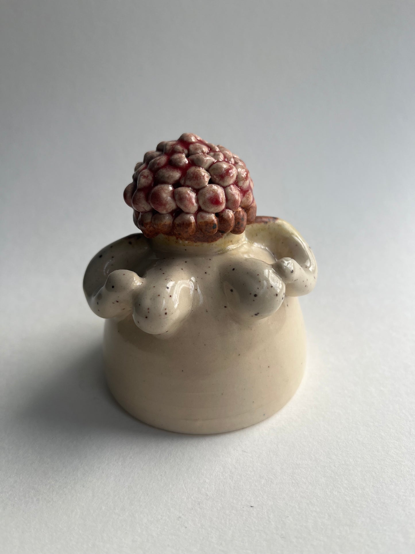 Venus of Willendorf bell-Rose quartz