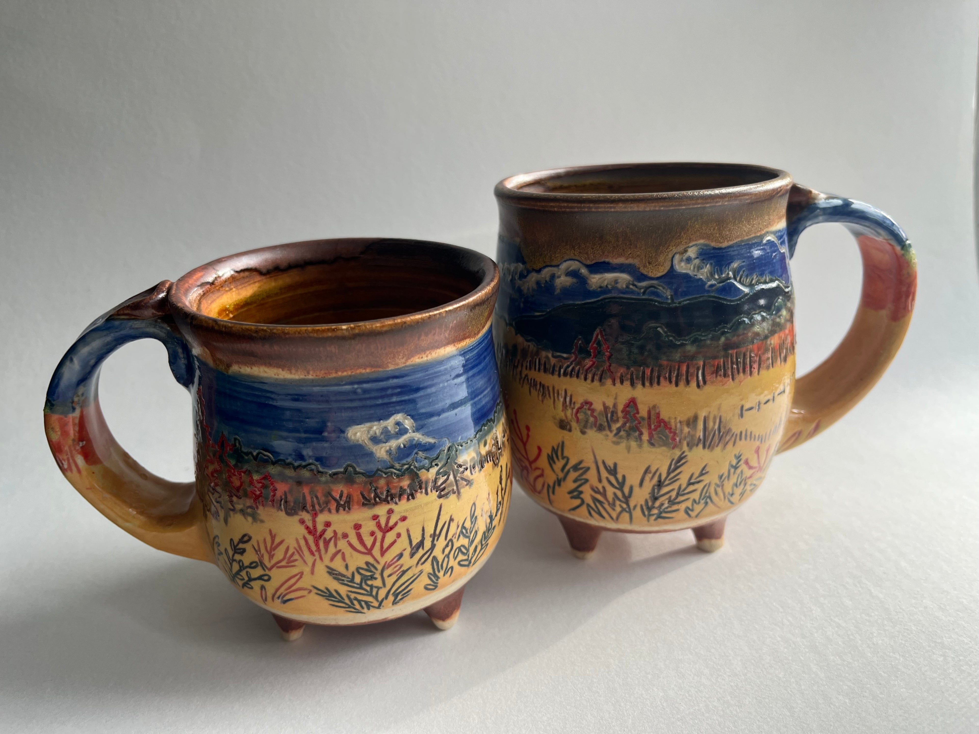 Autumn Fields Cauldron Mug