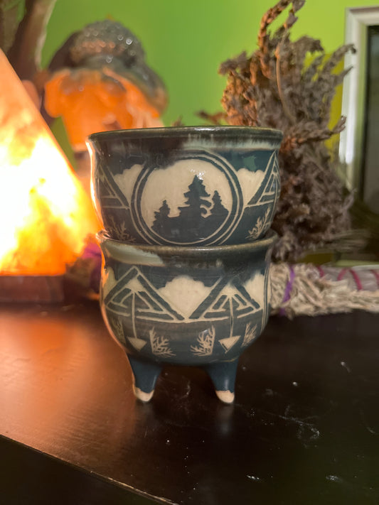 Pine-Plant Medicine Small Cauldron