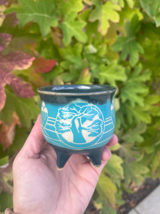 Juniper-Plant Medicine Small Cauldron