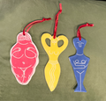 Goddess ornaments