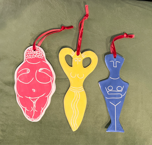 Goddess ornaments