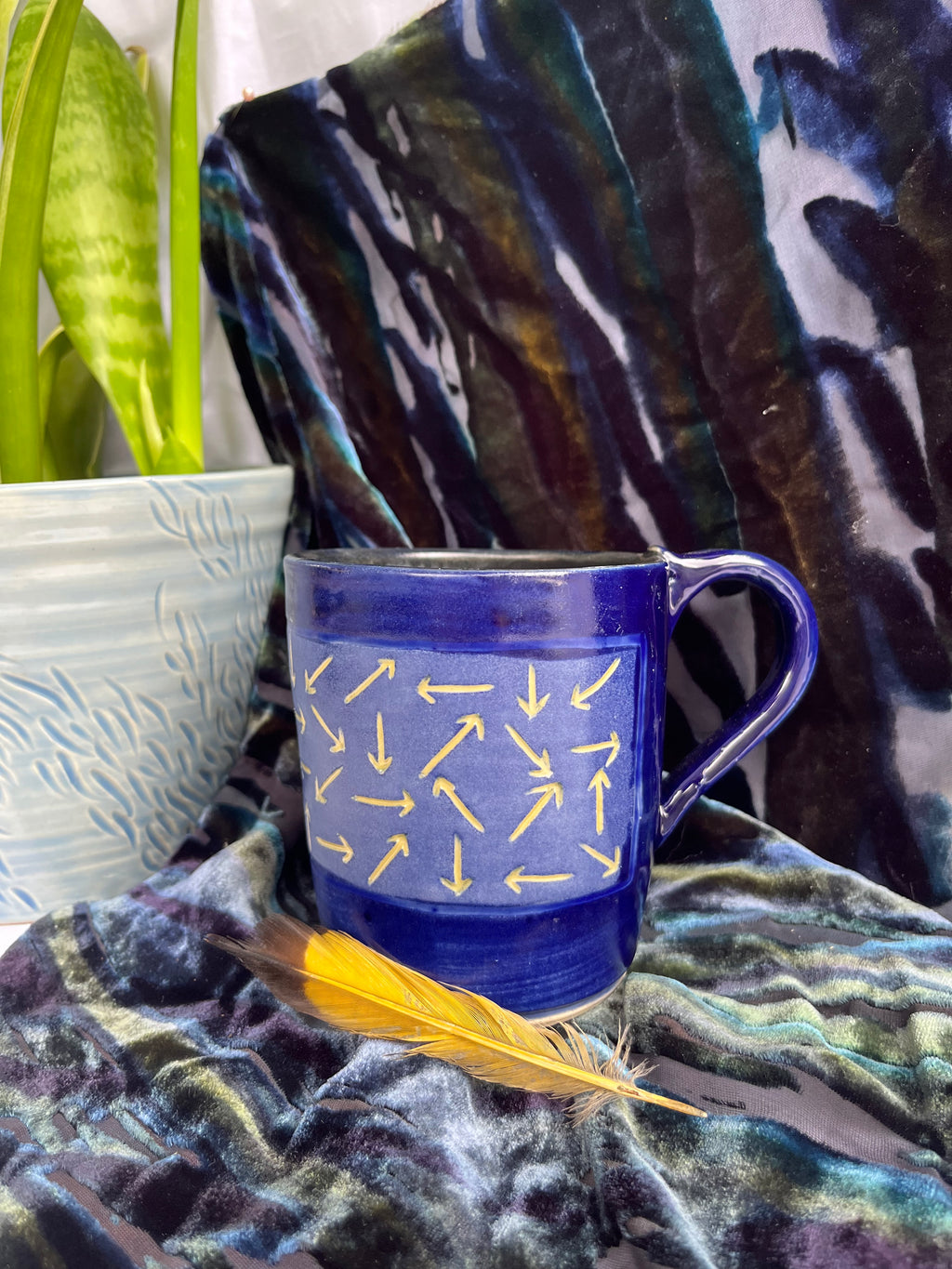 Yellow Universe mug