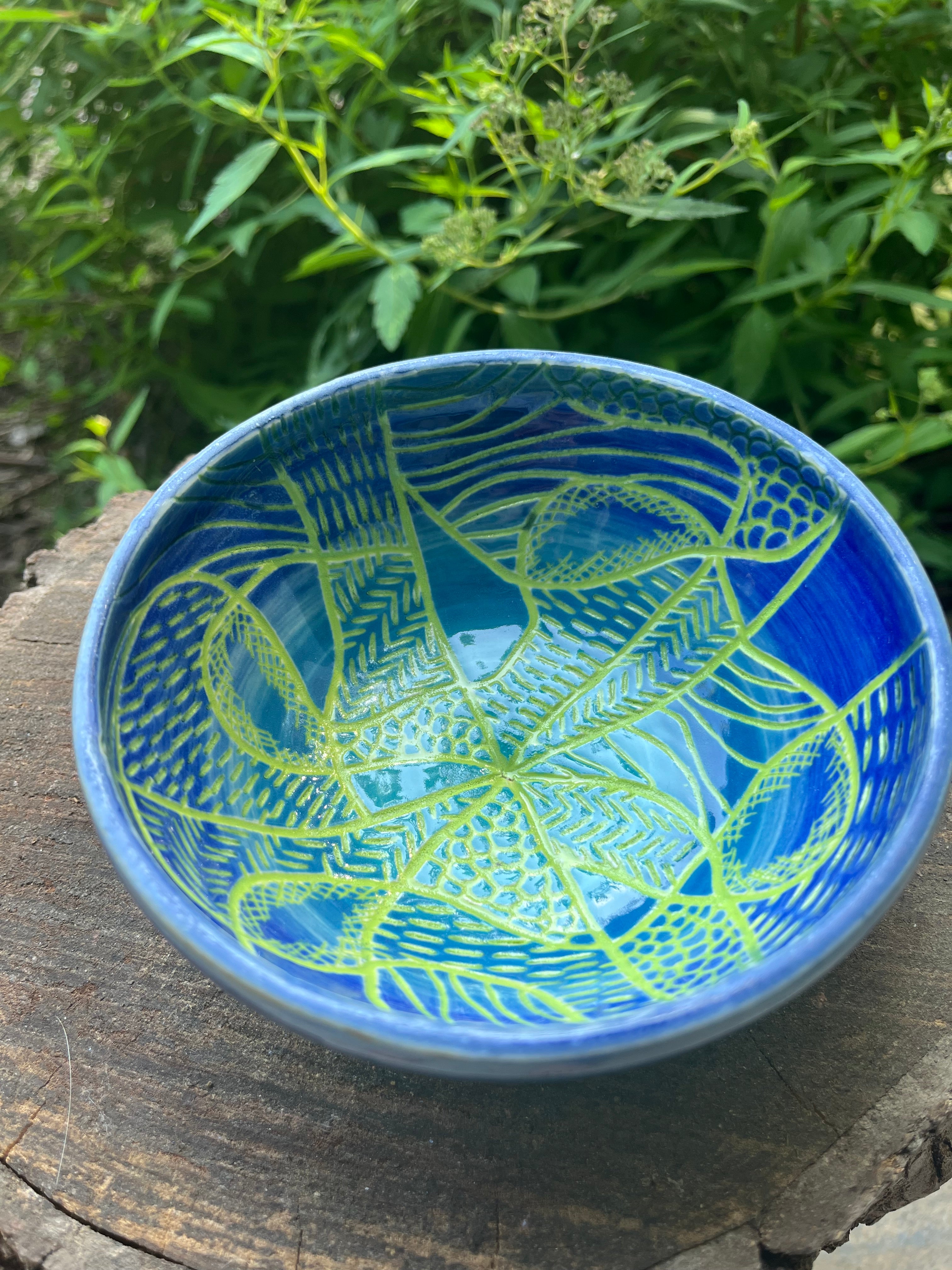 Small Blue Wander Bowl