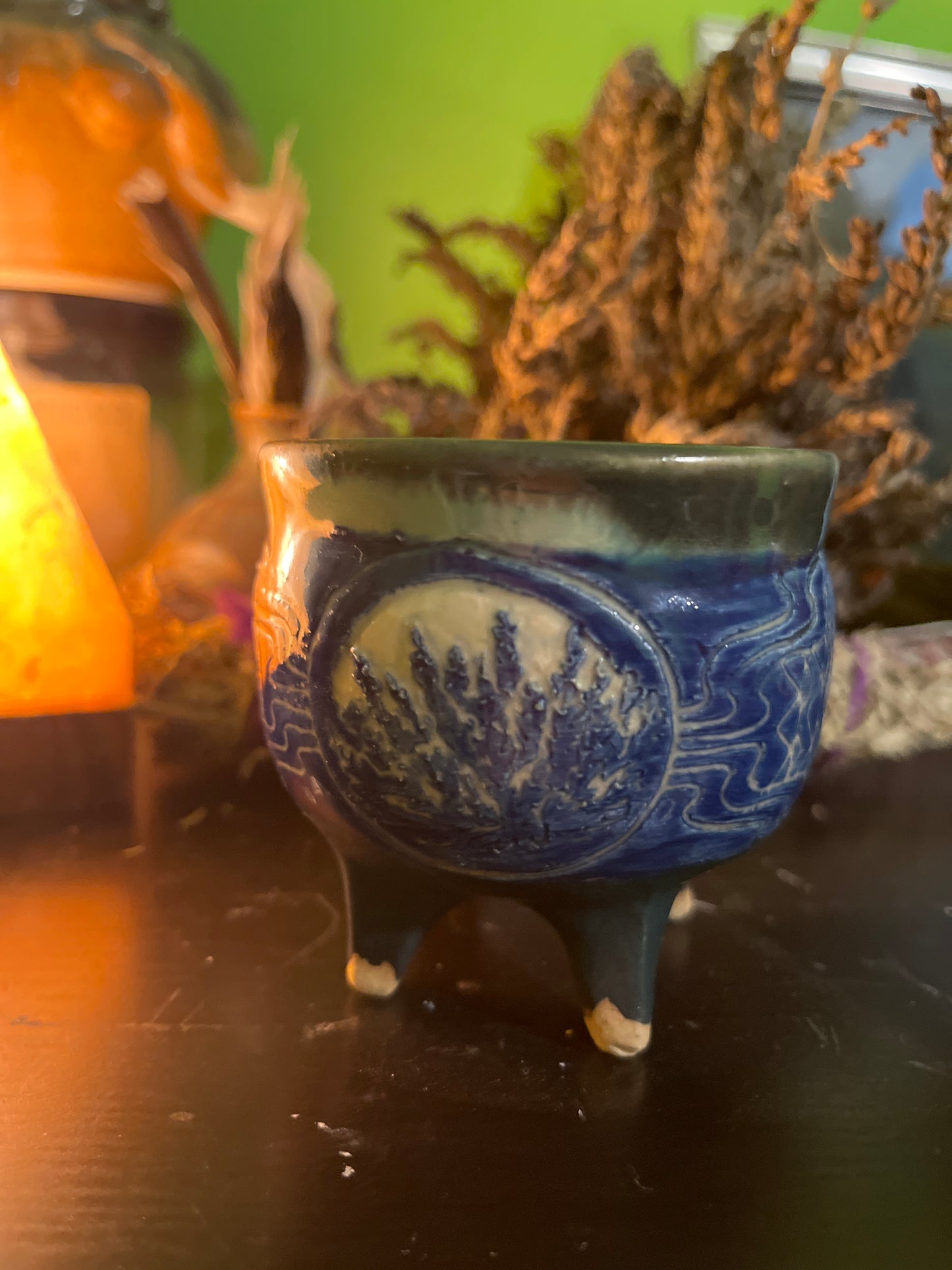 Sage-Plant Medicine Small Cauldron