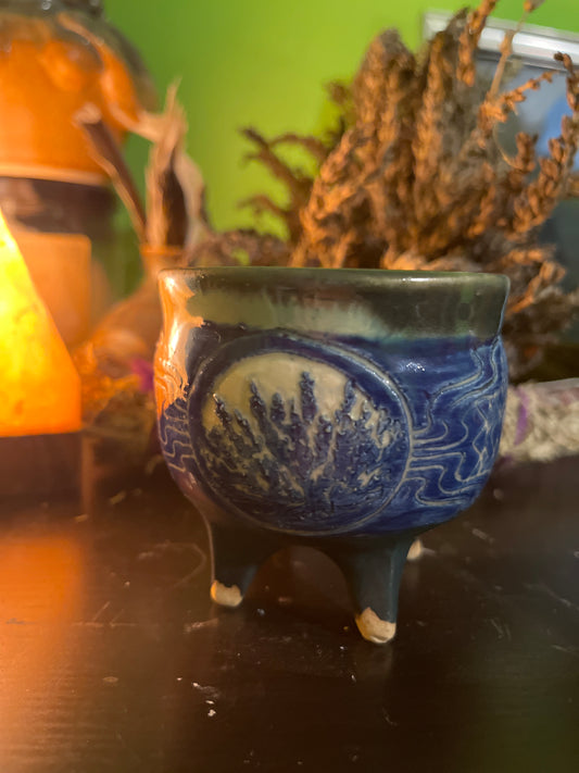 Sage-Plant Medicine Small Cauldron