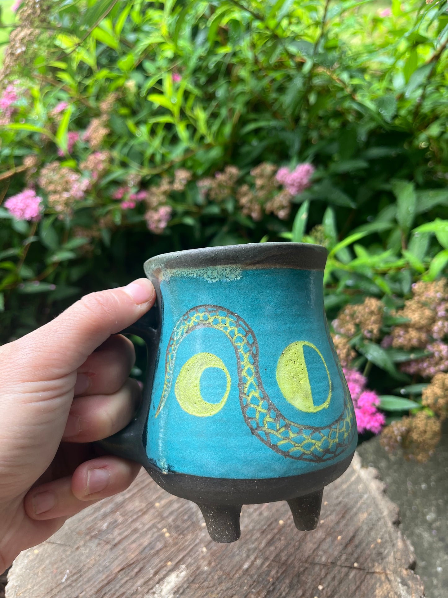 Snake Moon Cauldron Mug