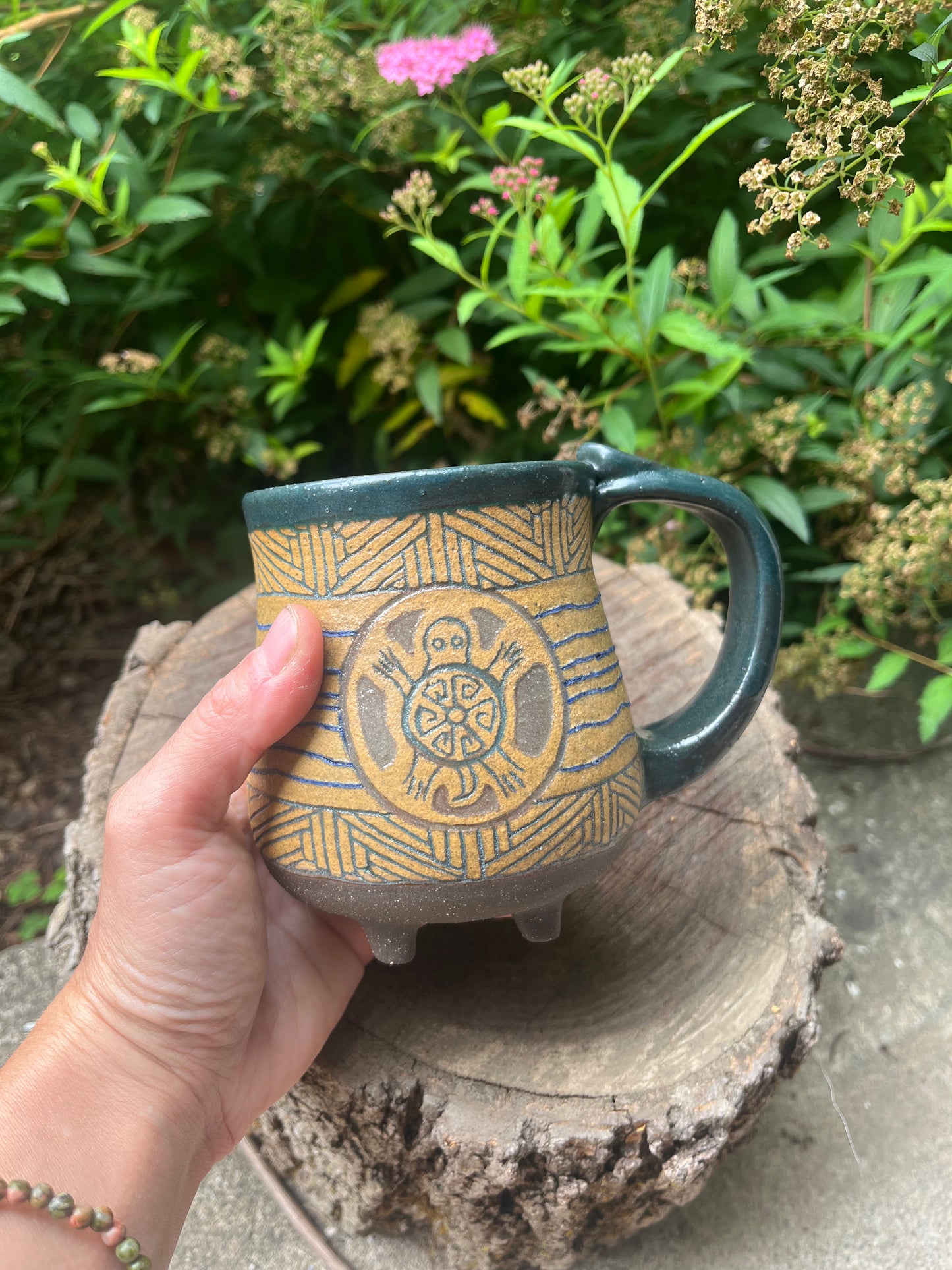Turtle Spirit Cauldron Mug