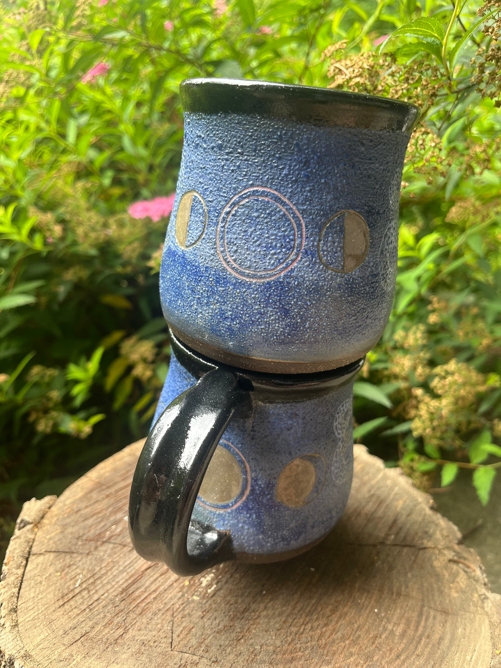 Snake Moon Phase Cauldron Mug