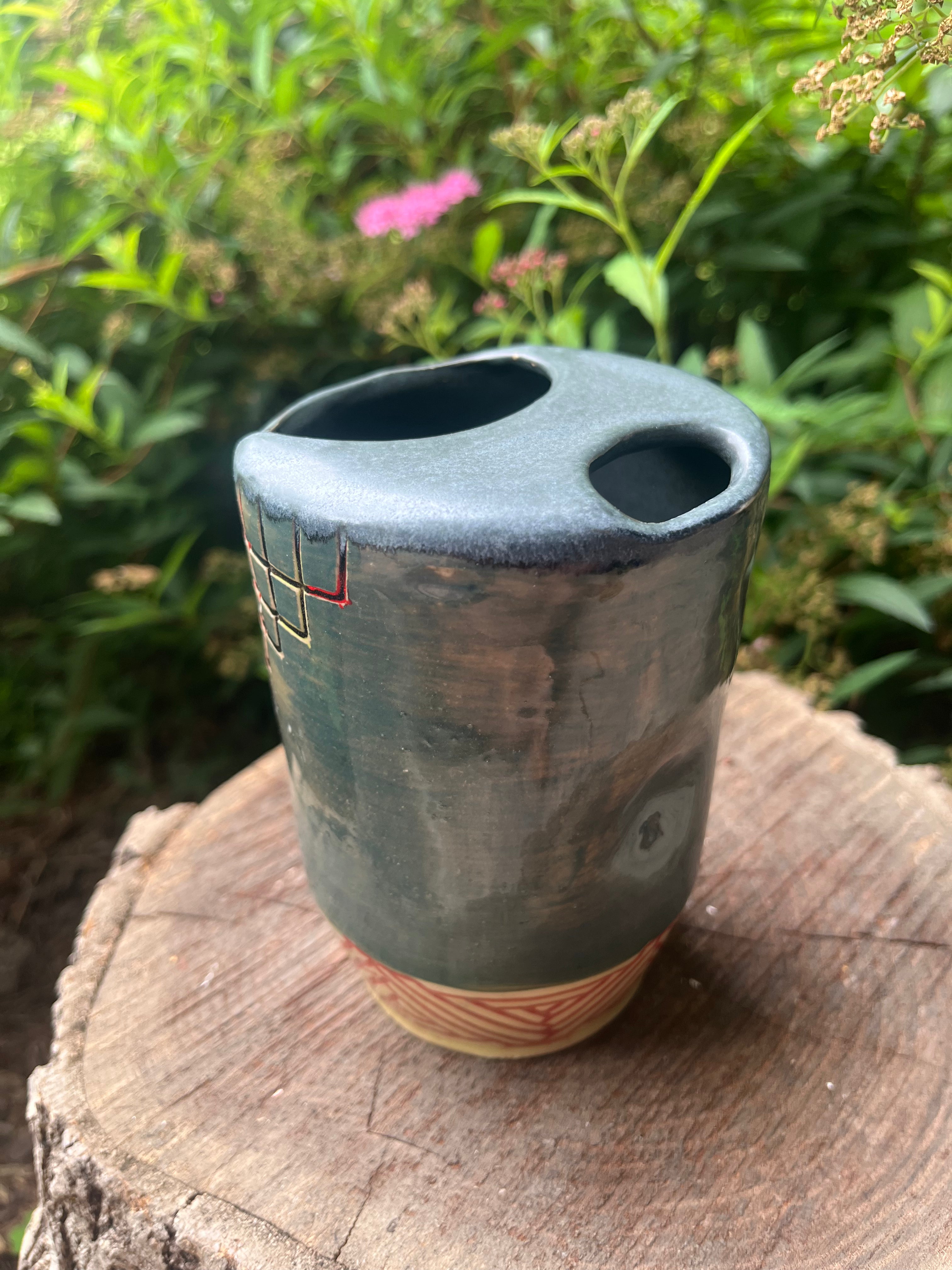 Cypress Tatreez Tumbler