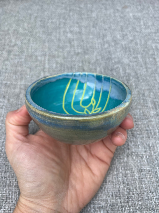 Resting fern bowl