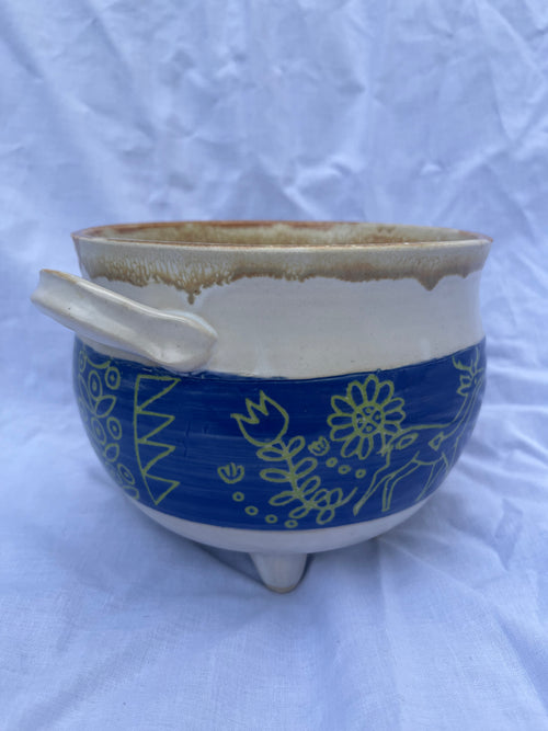 Animal dreams cauldron planter
