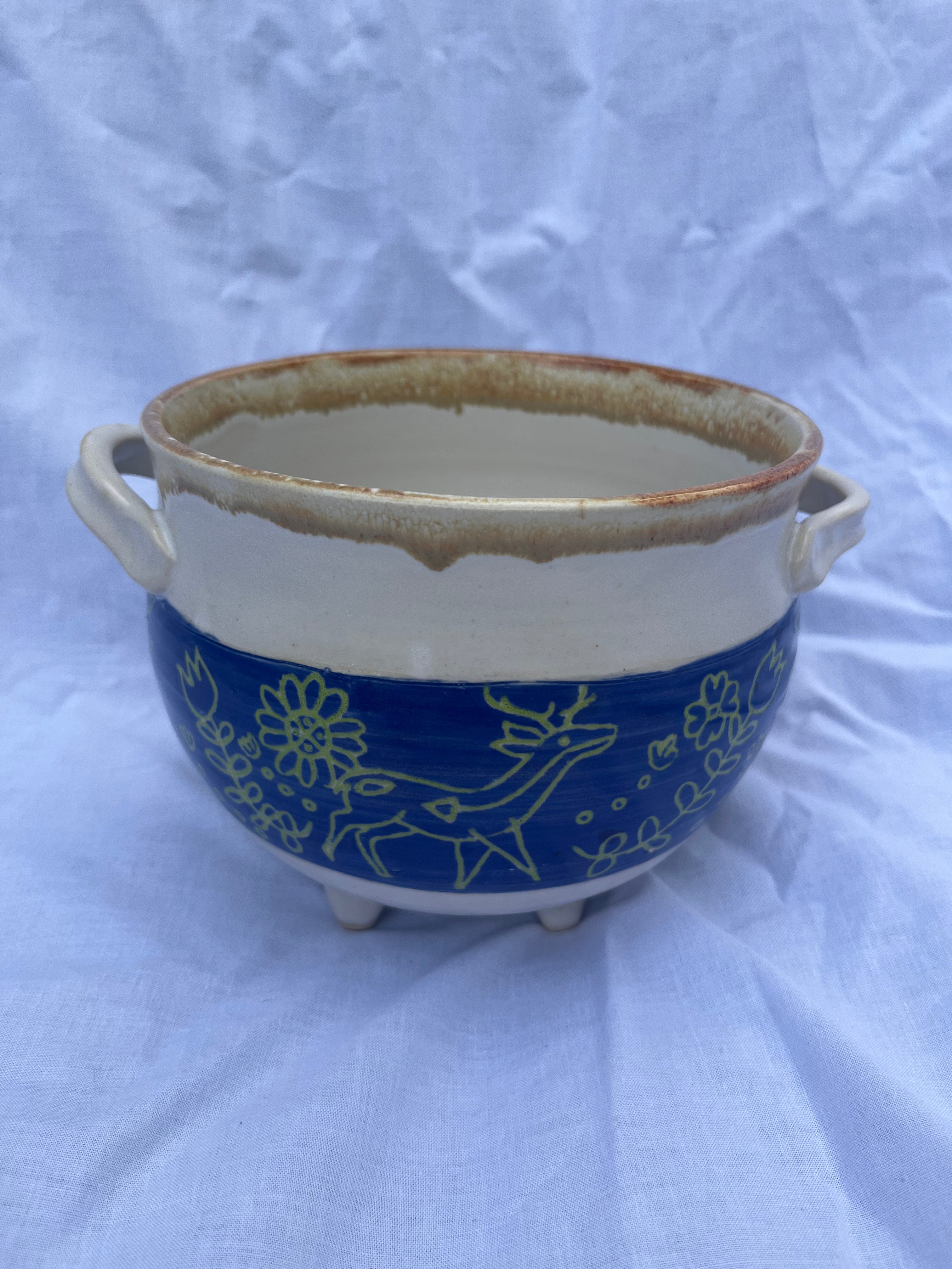 Animal dreams cauldron planter