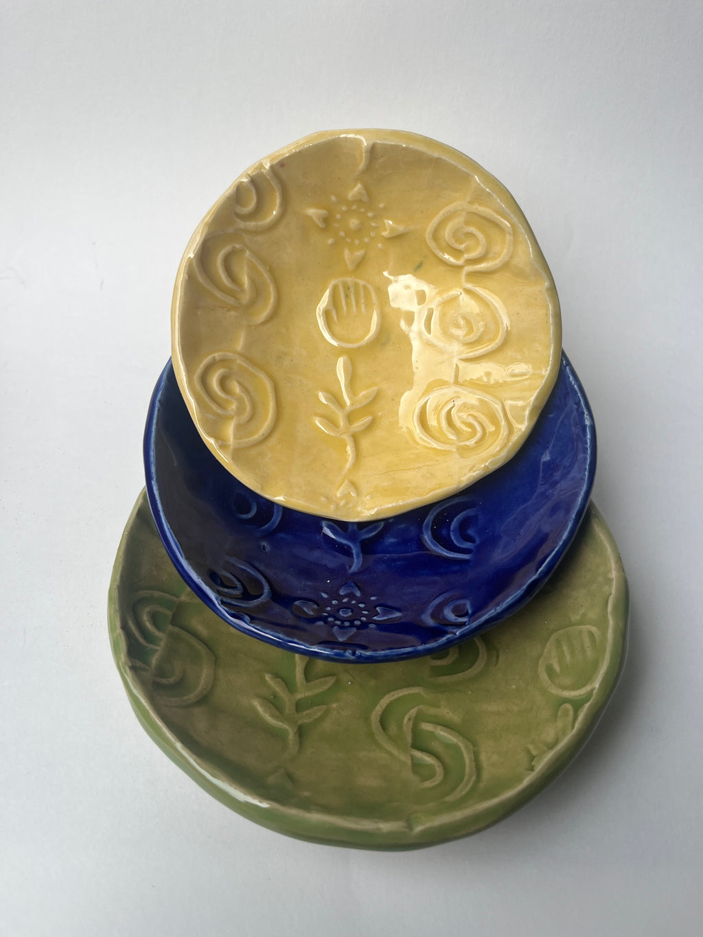Interconnected-5 stacking bowl set
