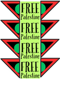 Free Palestine Tatreez Sticker